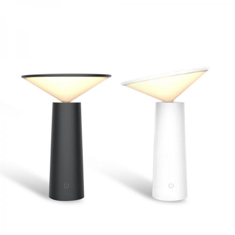 Diamond Wings Store ניסוי Smart Eye Protection LED Table Lamp USB Charging Student Dormitory Simple Reading Touch Light